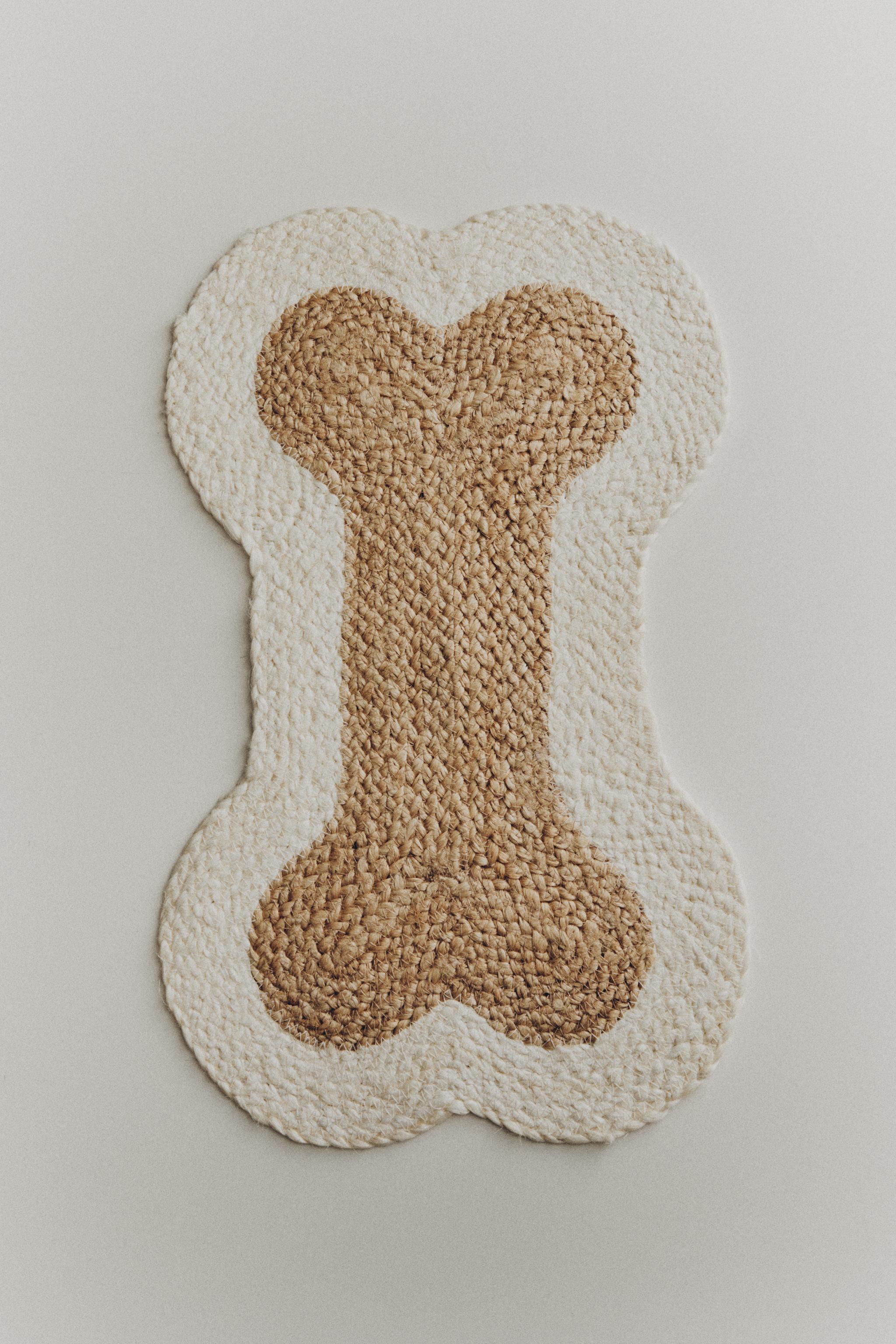 JUTE BONE PET AREA RUG